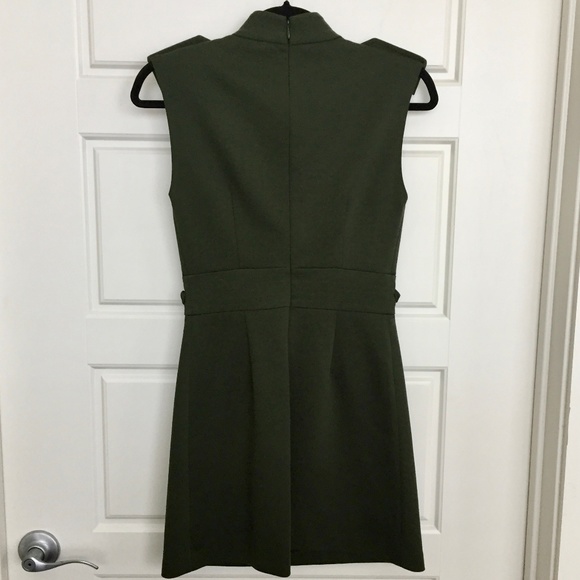 Laundry by Shelli Segal Military Green Dress $120 - Picture 2 of 6